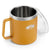 GSI Outdoors Glacier Stainless 15oz Camp Cup Mineral Yellow