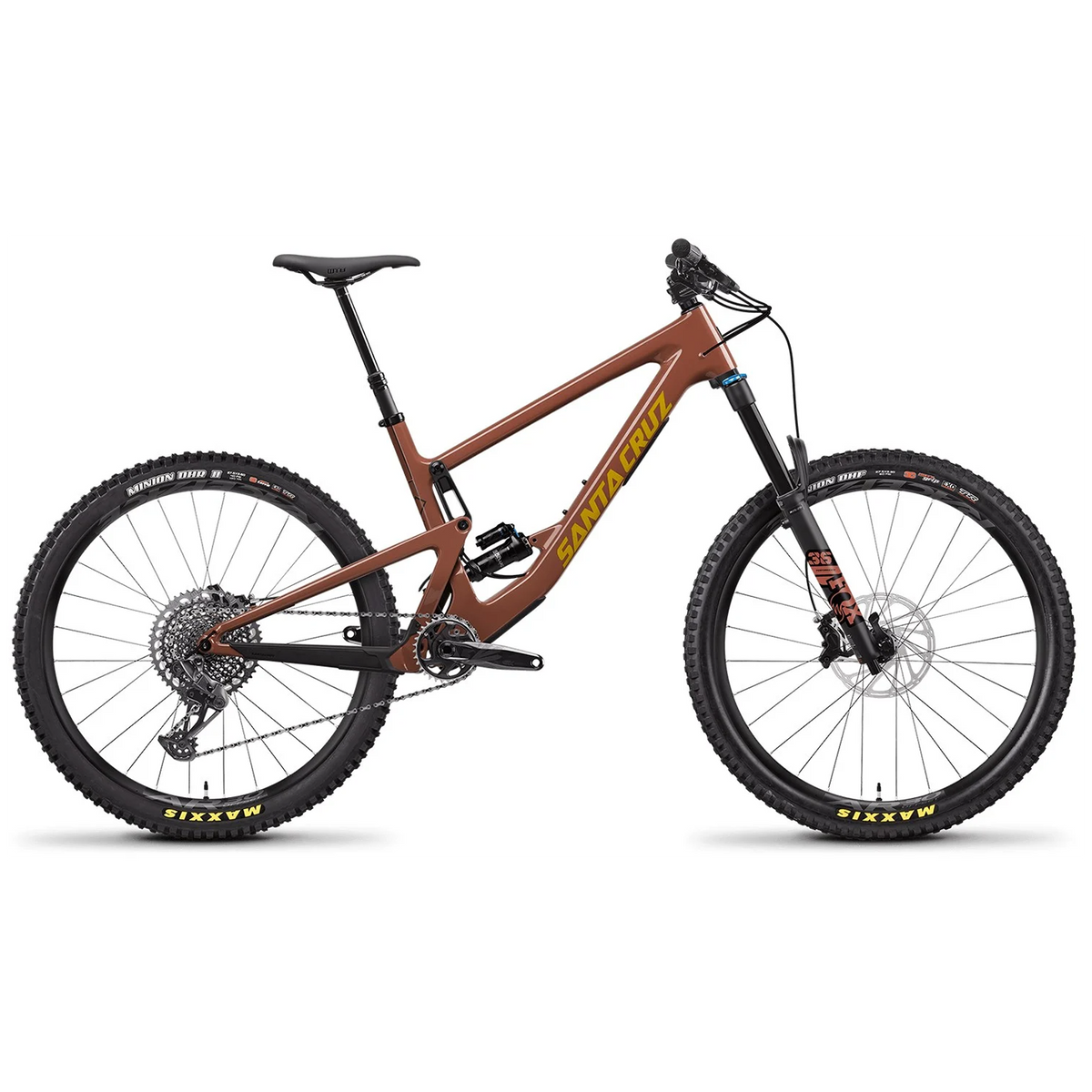 Santa Cruz Bicycles Bronson A S Complete Mountain Bike 2021 Red Tide