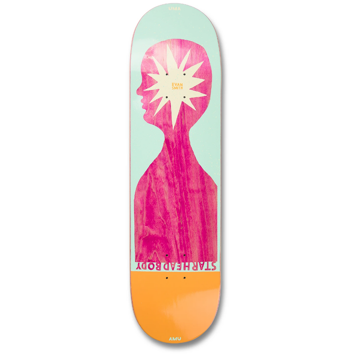 Uma Landsleds Starhead Body Evan 8.5 Skateboard Deck