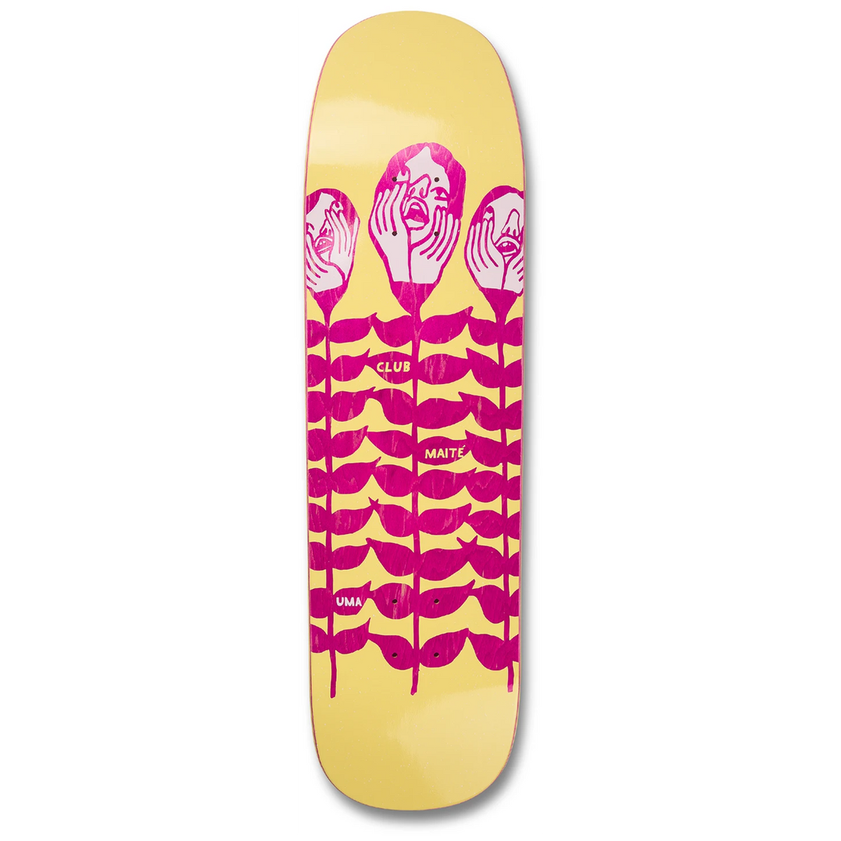 Uma Landsleds Abnormal Growth Maité Shaped 8.7 Skateboard Deck