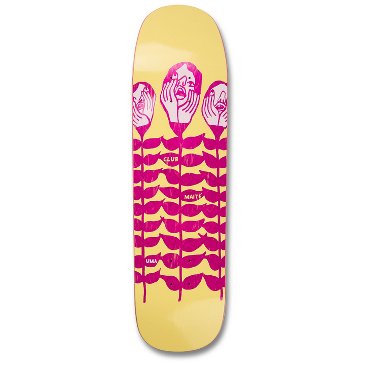 Uma Landsleds Abnormal Growth Maité Shaped 8.7 Skateboard Deck