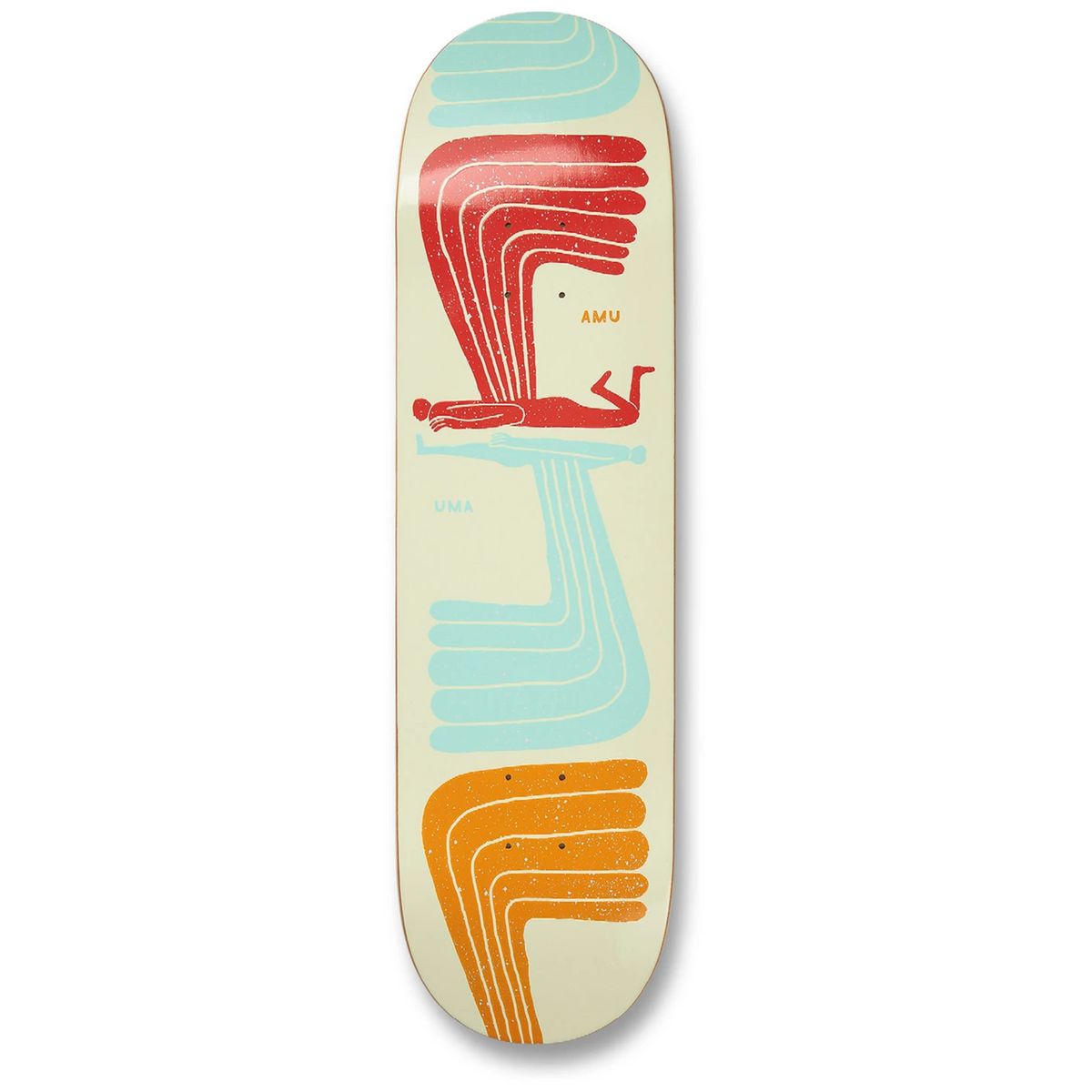Uma Landsleds Wingwing 8.0 Skateboard Deck