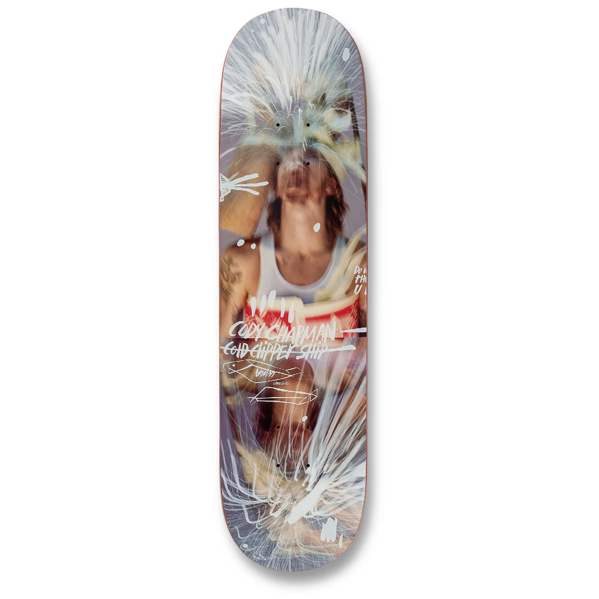 Uma Landsleds Taped Cody 8.38 Skateboard Deck