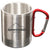 Alpine Mountain Gear Carabiner Mug Stainless Steel