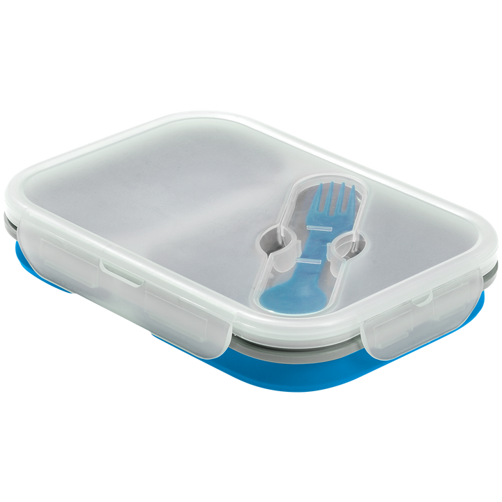 Alpine Mountain Gear Collapsible Silicone Food Container Blue