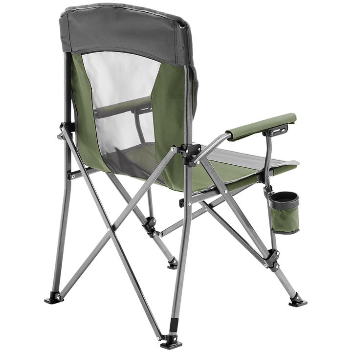 Alpine Mountain Gear Hard Arm Chair Green