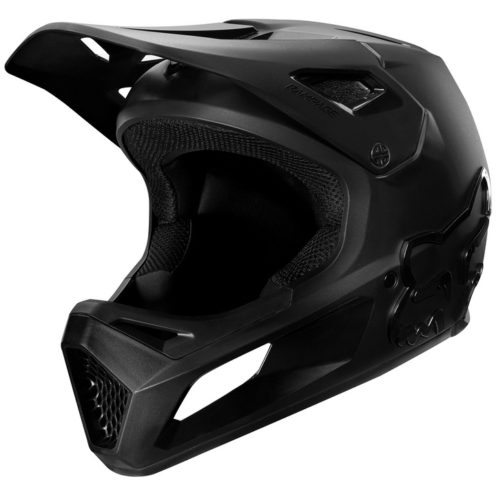 Fox Racing Rampage Bike Helmet - Kids' Black/Black