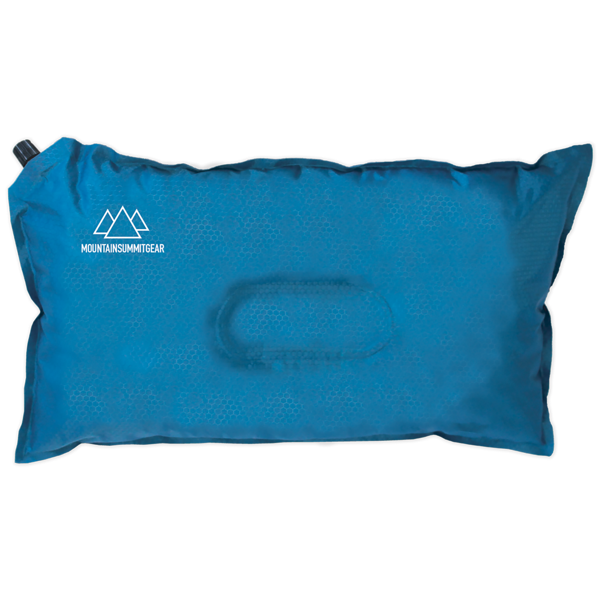 Mountain Summit Gear Self Inflating Camp Pillow Blue