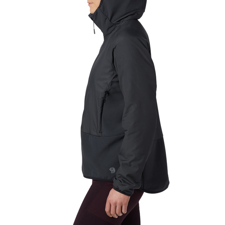 Mountain Hardwear Kor Strata™ Climb Hoodie - Women's Dark Storm