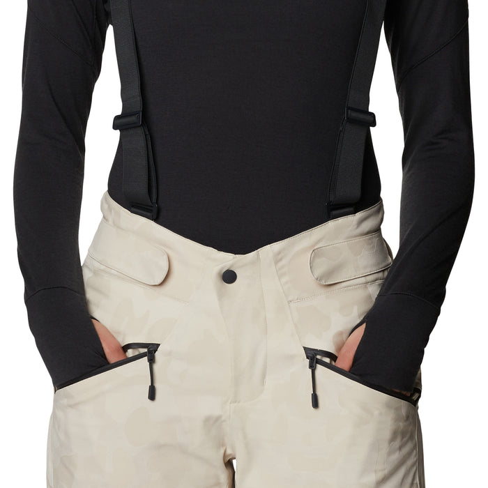Mountain Hardwear Powder Quest™ Insulated Short Pants - Women's Lightlands Jacquard
