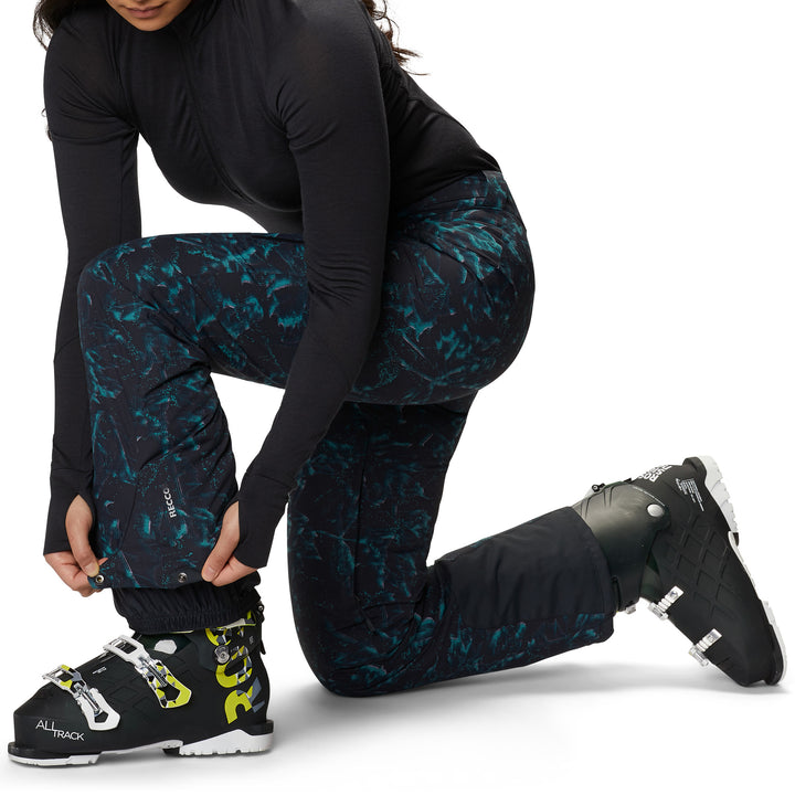 Mountain Hardwear FireFall/2™ Insulated Short Pants - Women's Dark Storm Glitch Print