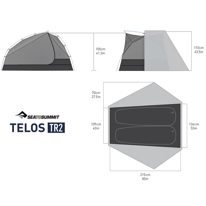 Sea to Summit Telos TR 2-Person Tent None