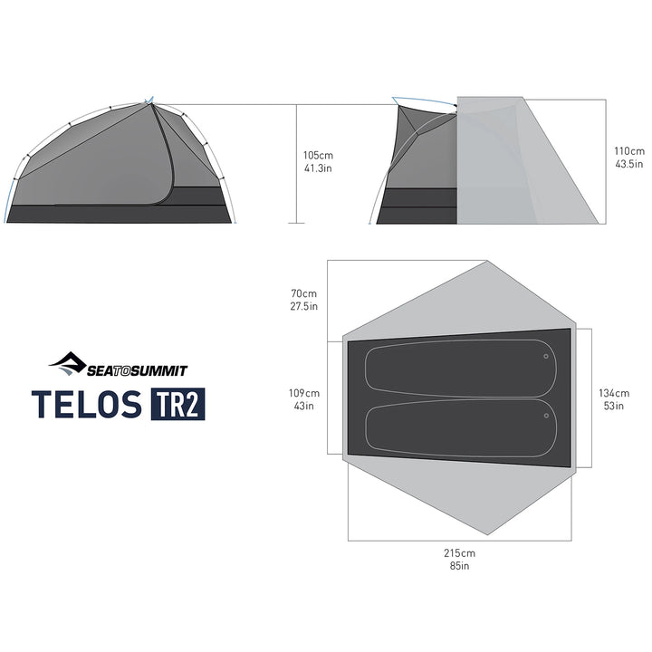 Sea to Summit Telos TR 2-Person Tent None