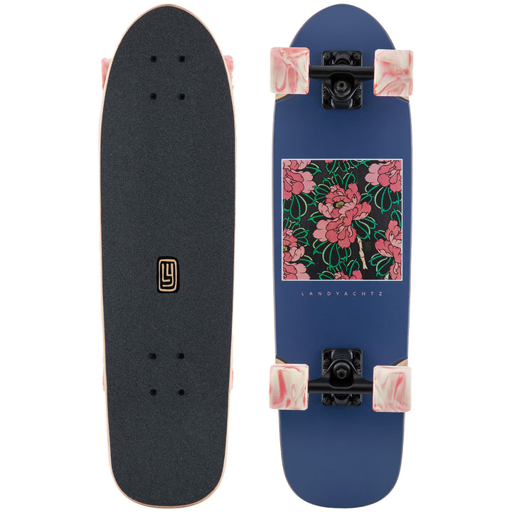 Landyachtz Dinghy Hibiscus Cruiser Skateboard Complete
