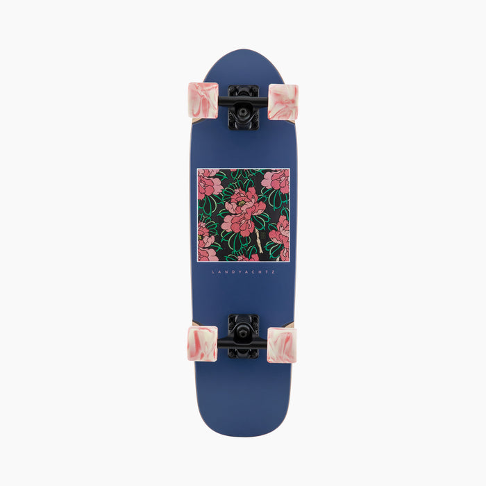 Landyachtz Dinghy Hibiscus Cruiser Skateboard Complete