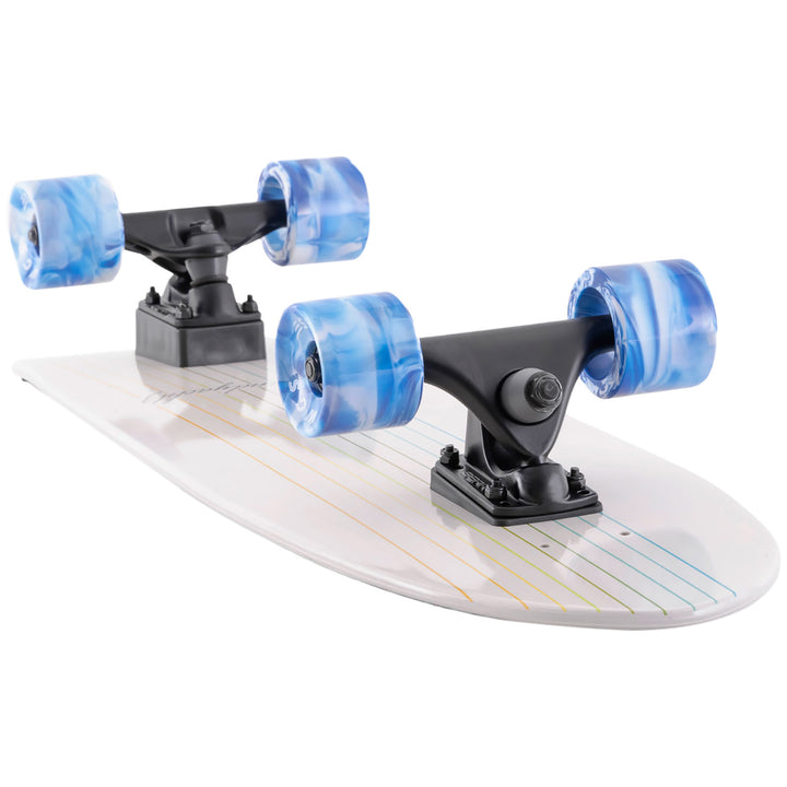 Landyachtz Butter White Lines Cruiser Skateboard Complete