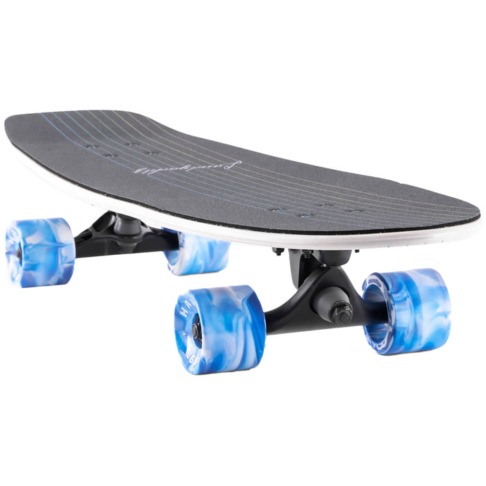 Landyachtz Butter White Lines Cruiser Skateboard Complete