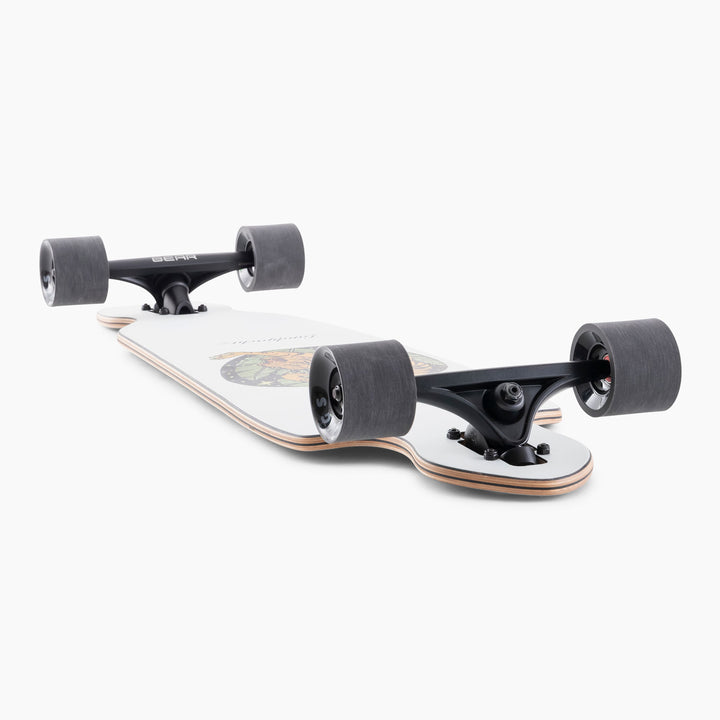 Landyachtz Battle Axe Paper Tiger Longboard Complete