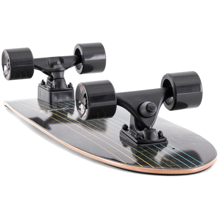 Landyachtz Butter Black Lines Cruiser Skateboard Complete