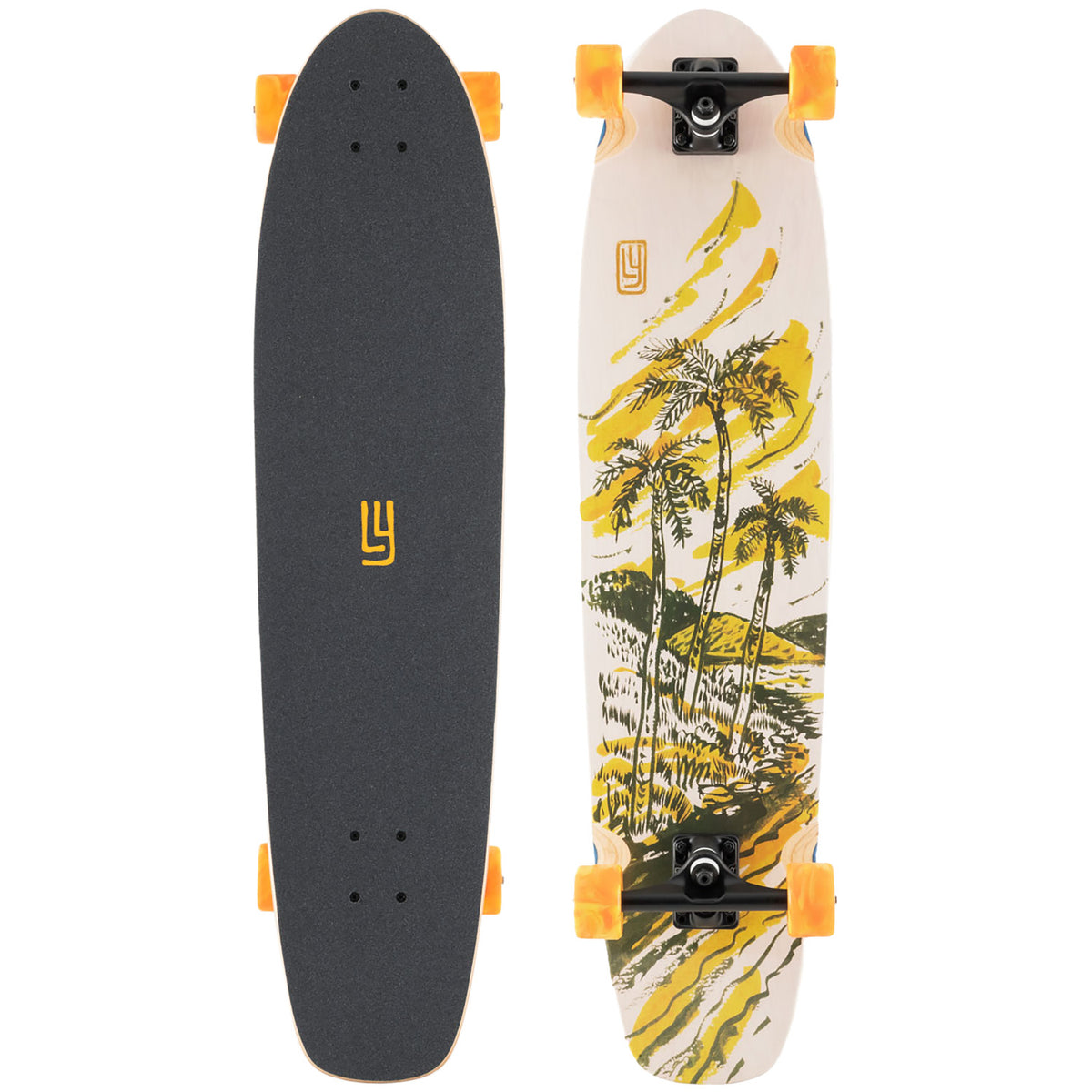 Landyachtz Ripper Postcard Longboard Complete