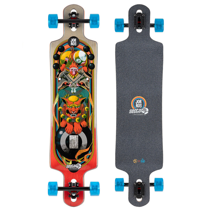 Sector 9 Monkey King Paradiso Longboard Complete