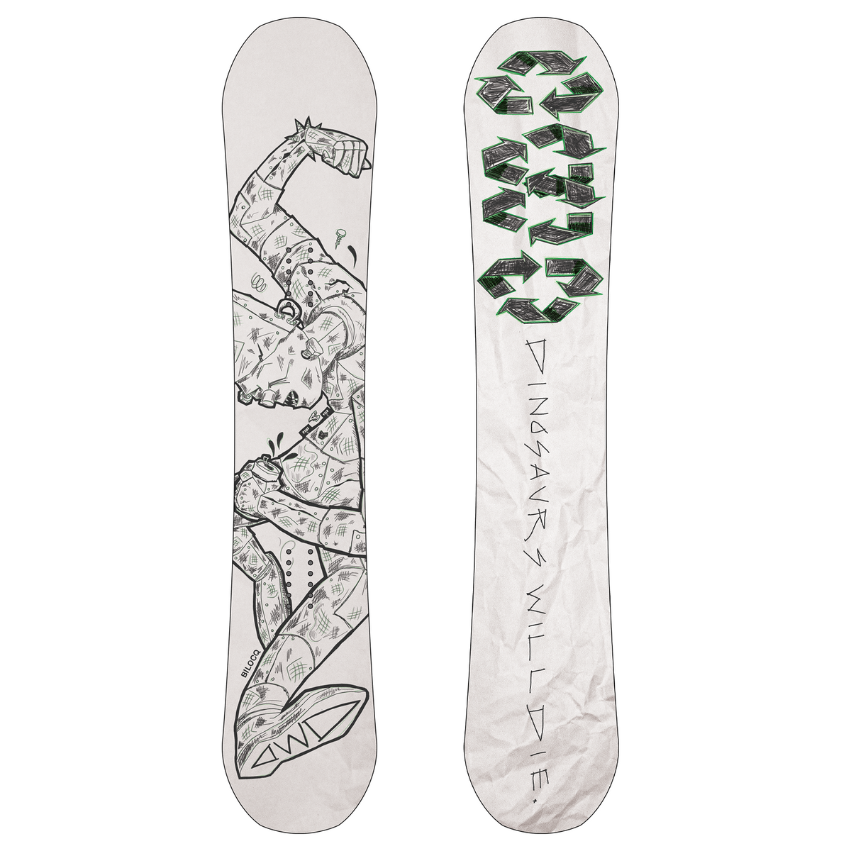 Dinosaurs Will Die Bilocq Snowboard 2021