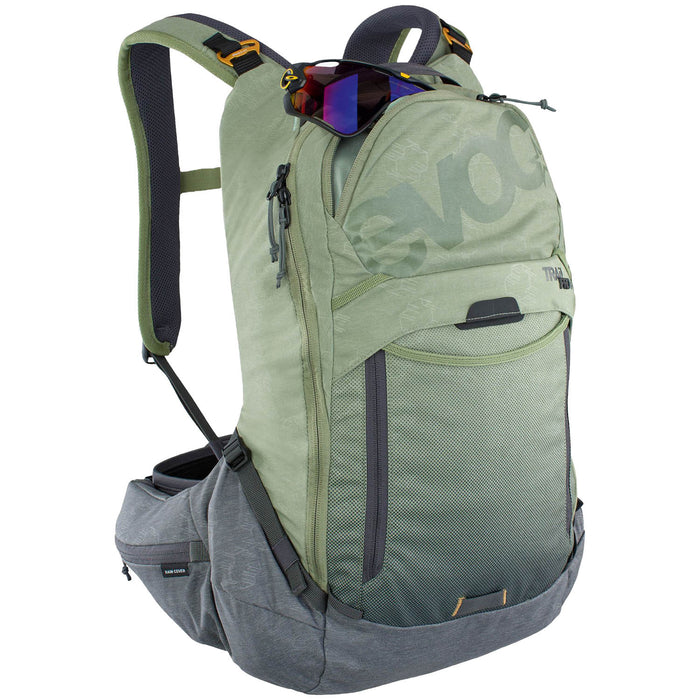 EVOC Trail Pro 16 Backpack Light Olive/Carbon Grey