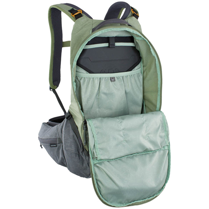 EVOC Trail Pro 16 Backpack Light Olive/Carbon Grey