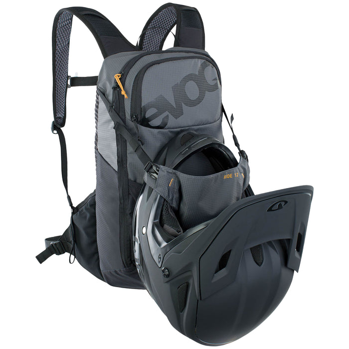 EVOC Ride 12L Hydration Bag Black/Carbon Grey