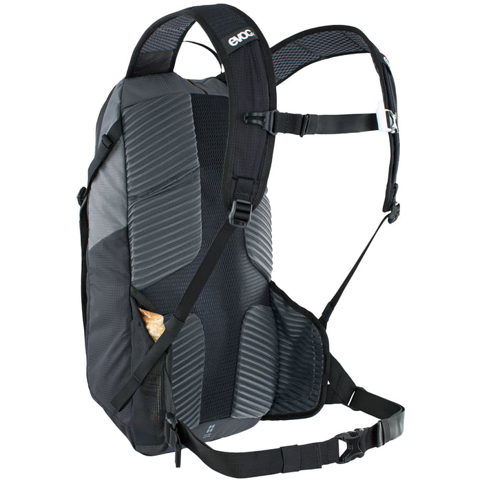 EVOC Ride 12L Hydration Bag Black/Carbon Grey