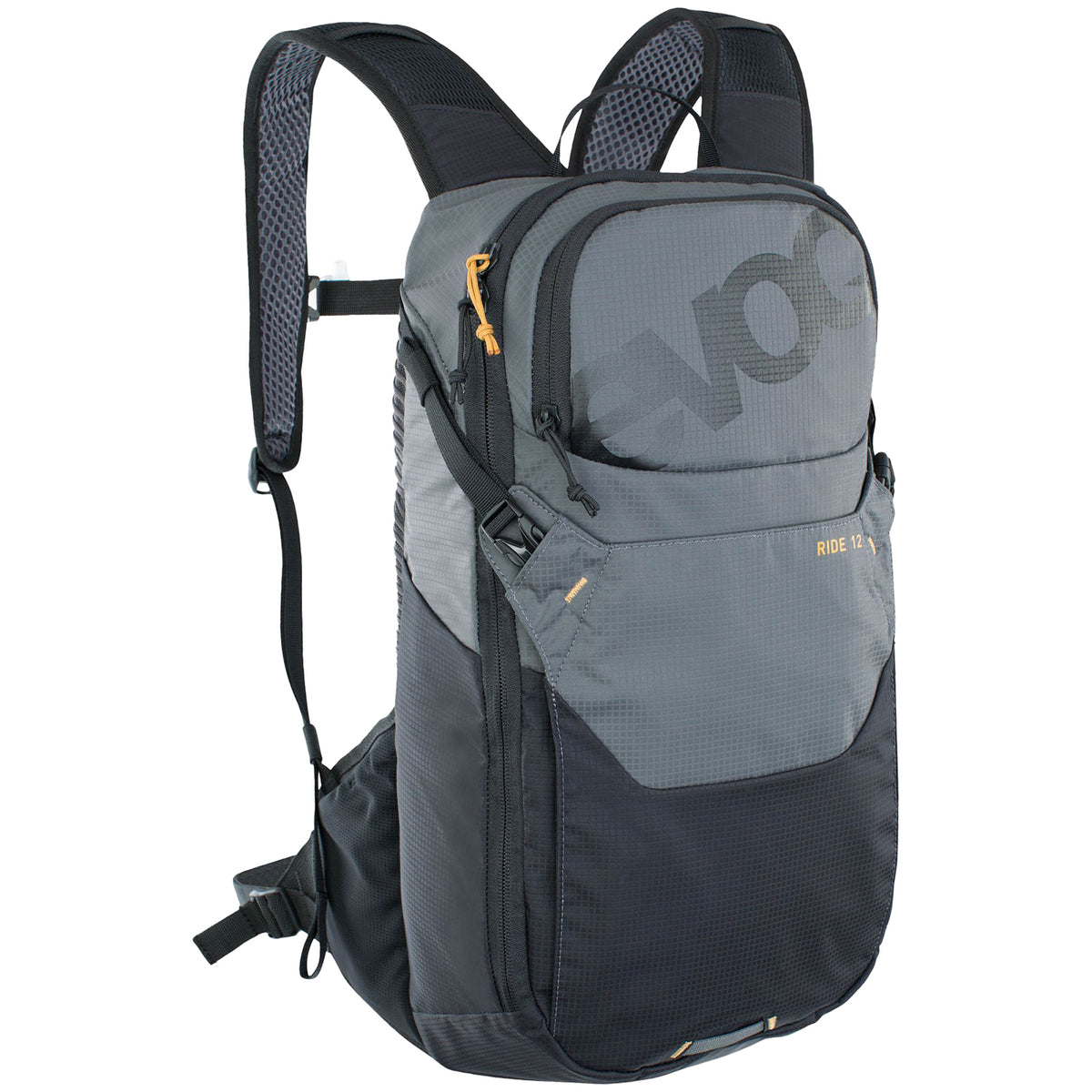 EVOC Ride 12L Hydration Bag Black/Carbon Grey