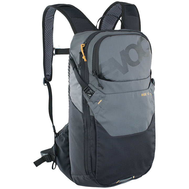 EVOC Ride 12L Hydration Bag Black/Carbon Grey
