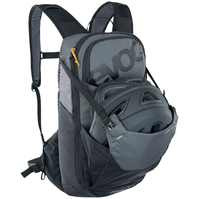 EVOC Ride 12L Hydration Bag Black/Carbon Grey