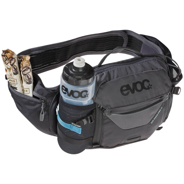 EVOC Hip Pack Pro 3L Black/Carbon Grey