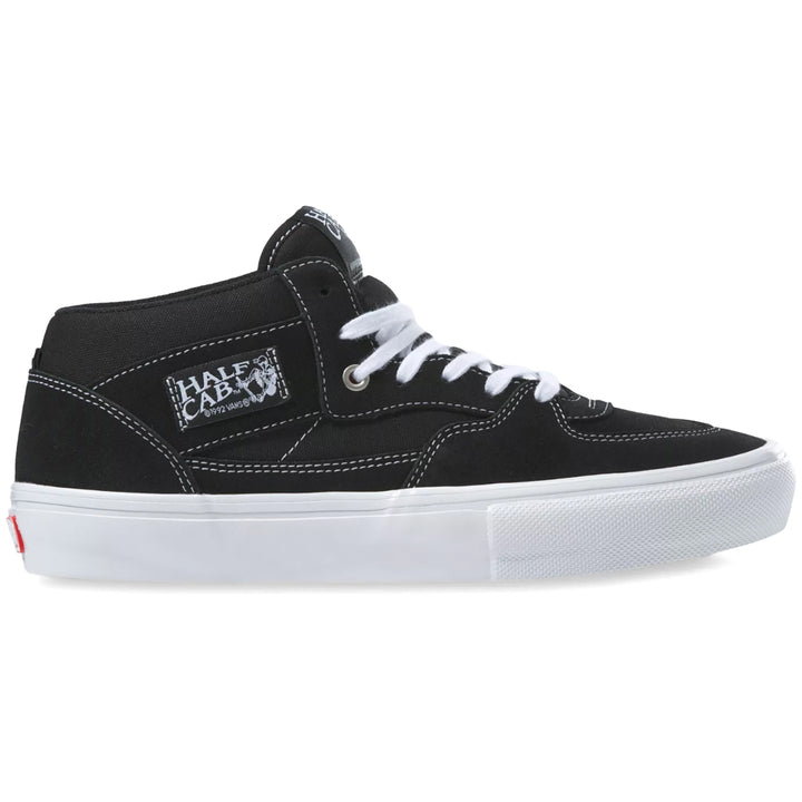 Vans Skate Half Cab Shoes - Men's Black/White