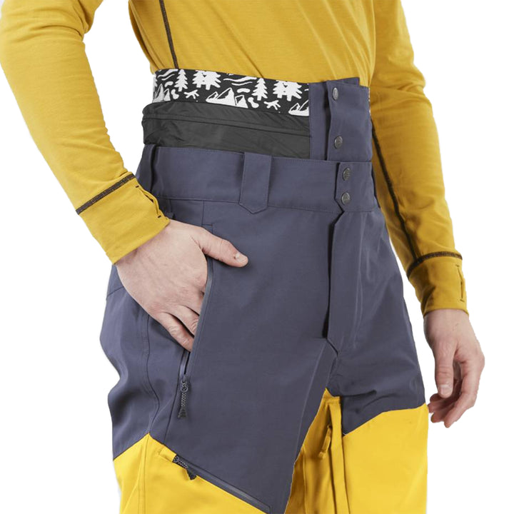 Picture Organic Alpin Pants - Men's Safran Dark Blue