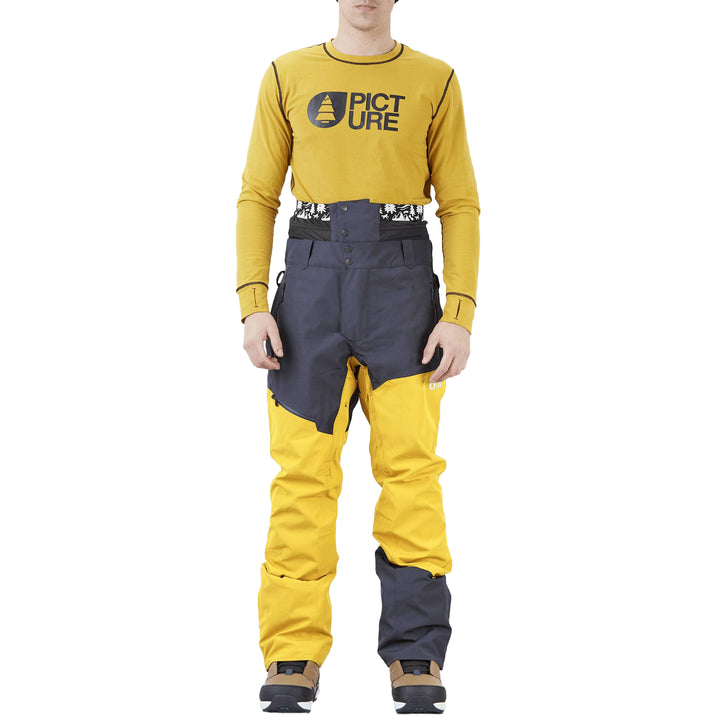 Picture Organic Alpin Pants - Men's Safran Dark Blue
