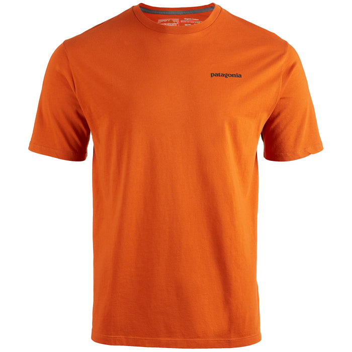 Patagonia P-6 Logo Organic T-Shirt - Men's Desert Orange
