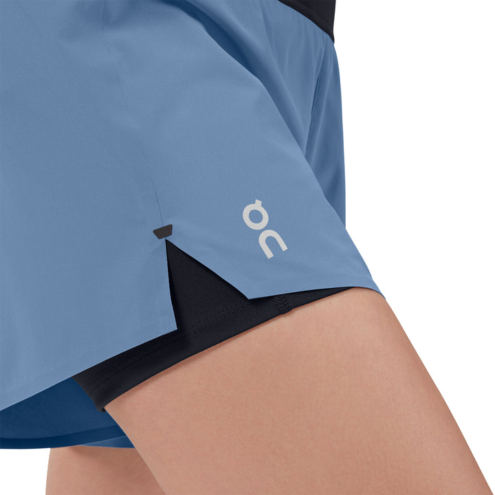 On Running Shorts - Women's Cerulean/Black
