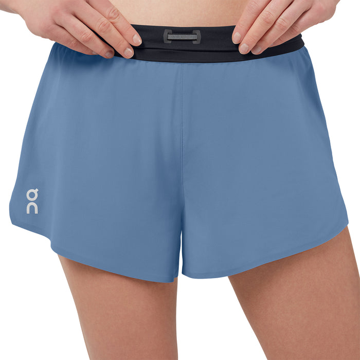 On Running Shorts - Women's Cerulean/Black