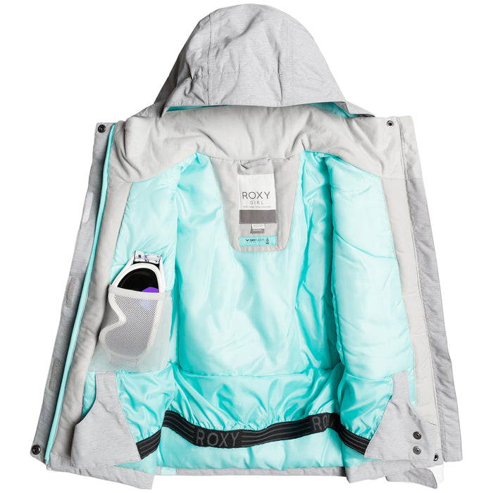 Roxy Galaxy Jacket - Girls' Heather Grey