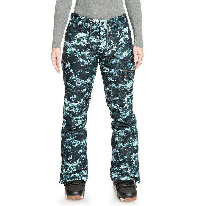 Roxy Nadia Printed Pants - Women's True Black Akio