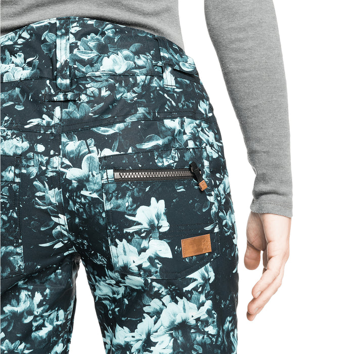 Roxy Nadia Printed Pants - Women's True Black Akio
