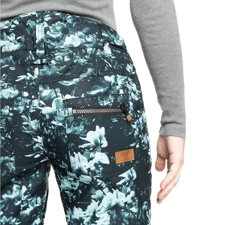 Roxy Nadia Printed Pants - Women's True Black Akio