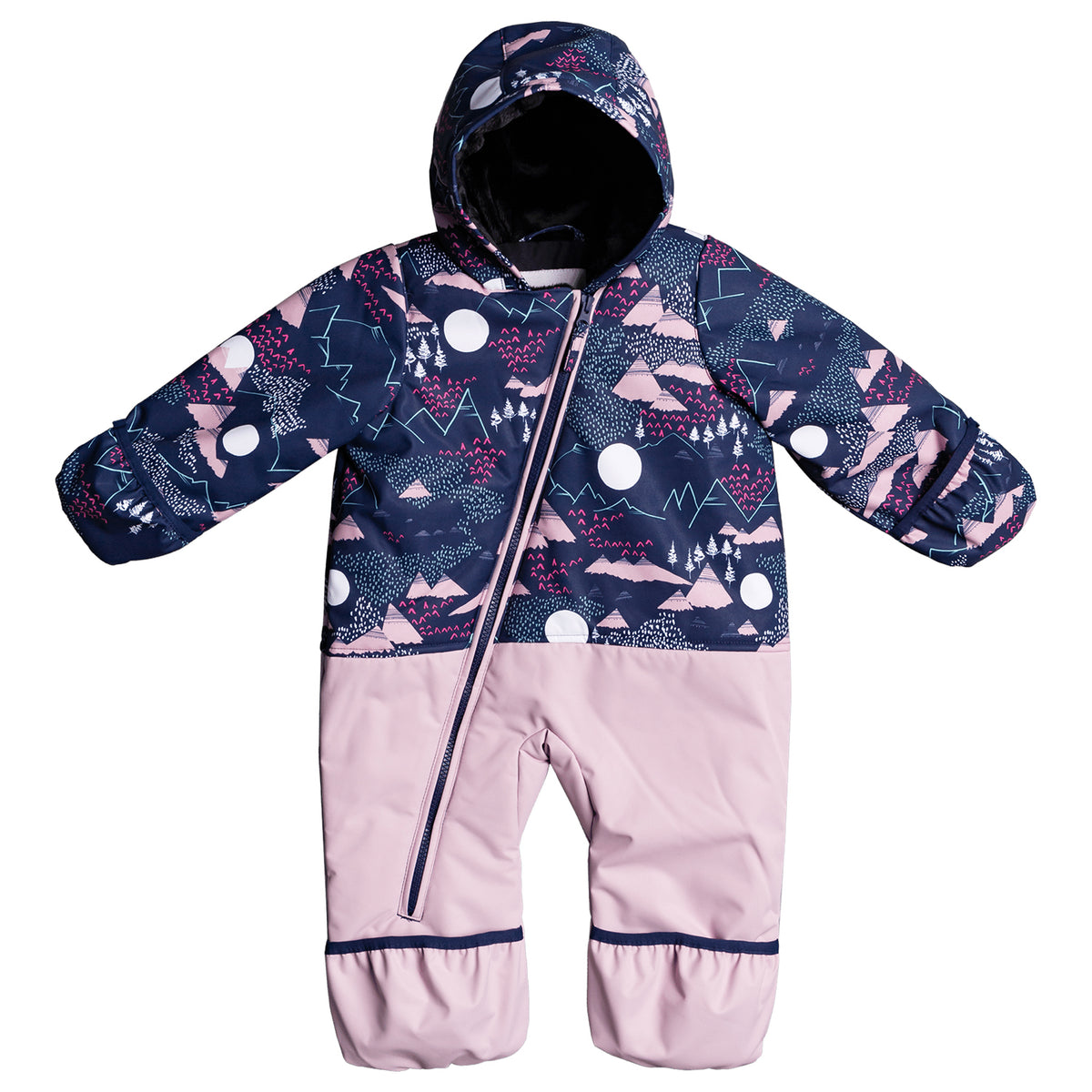 Roxy Rose Jumpsuit - Infant Girls' Medieval Blue Moontain