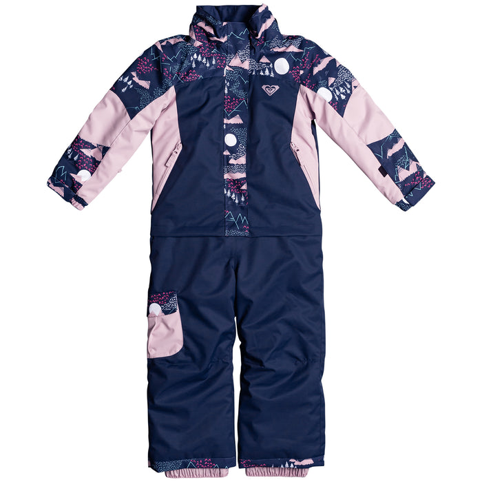Roxy Sparrow Jumpsuit - Toddler Girls' Medieval Blue Moontain