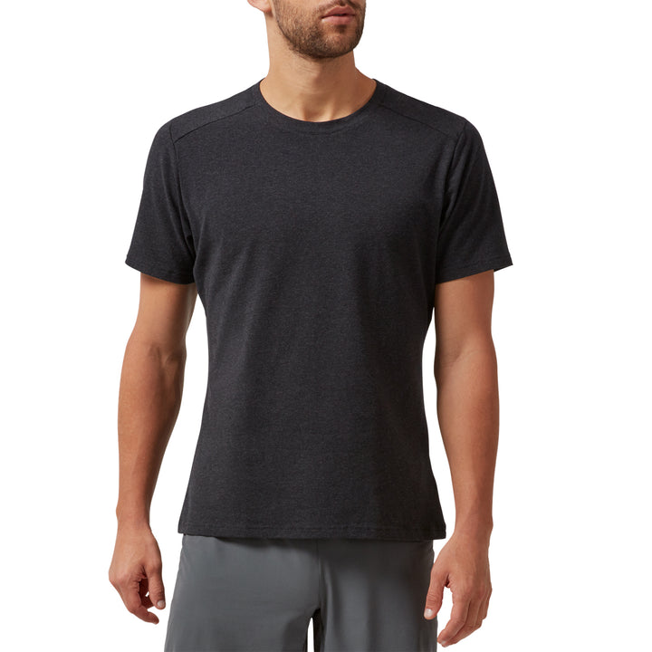 On Organic Cotton T-Shirt - Men's Black