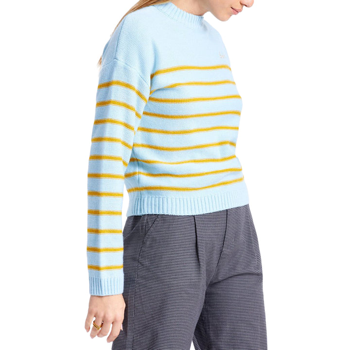 Brixton Hilt Sweater - Women's Crystal Blue