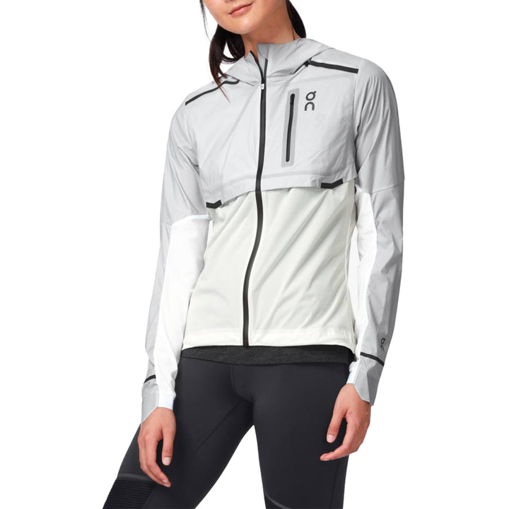 On Weather Jacket - Women's Grey/White