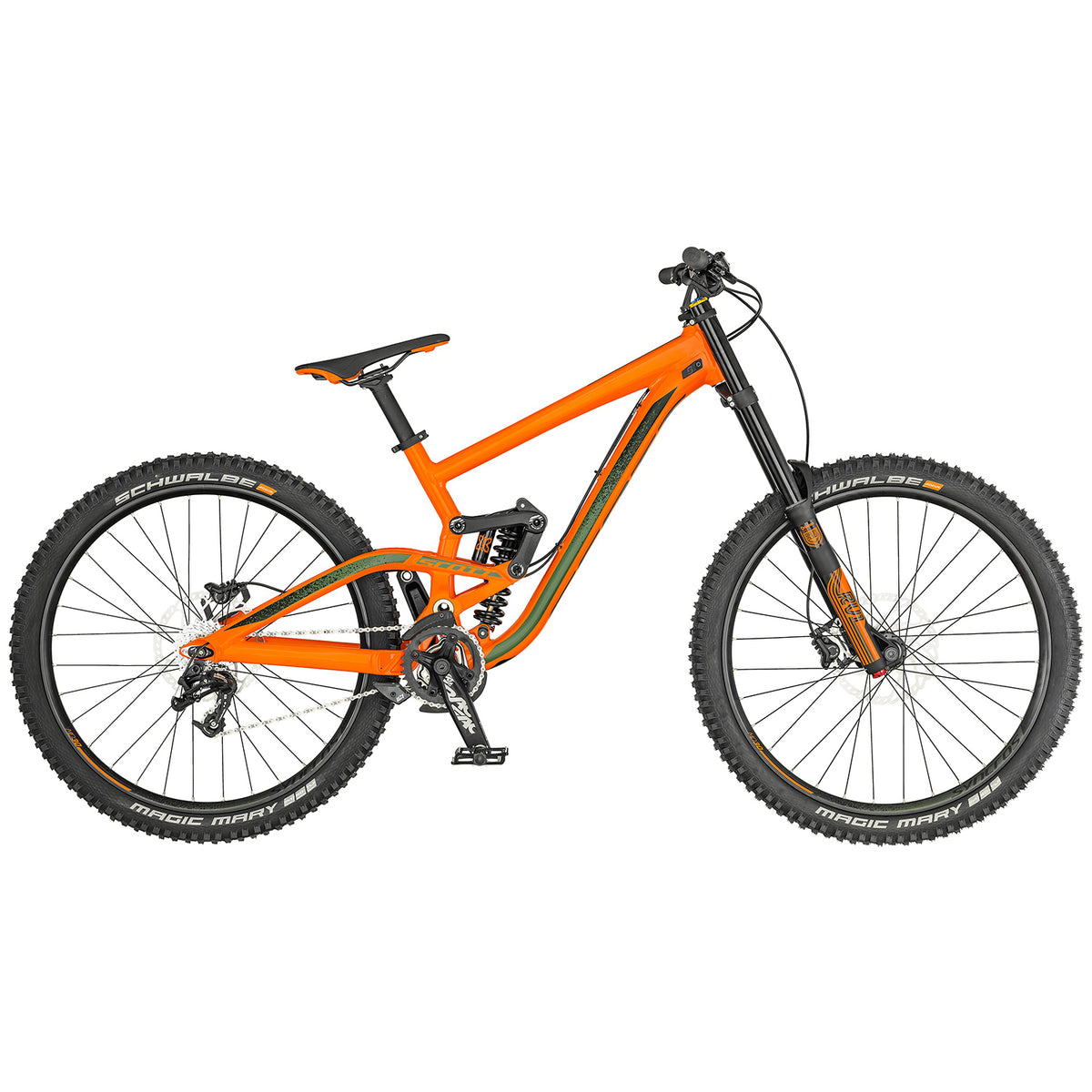 Scott Gambler 730 Complete Mountain Bike 2019 Orange/Green